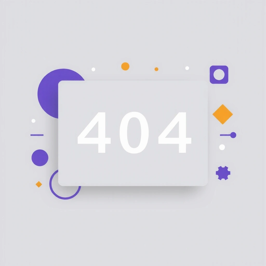 404 error background illustration