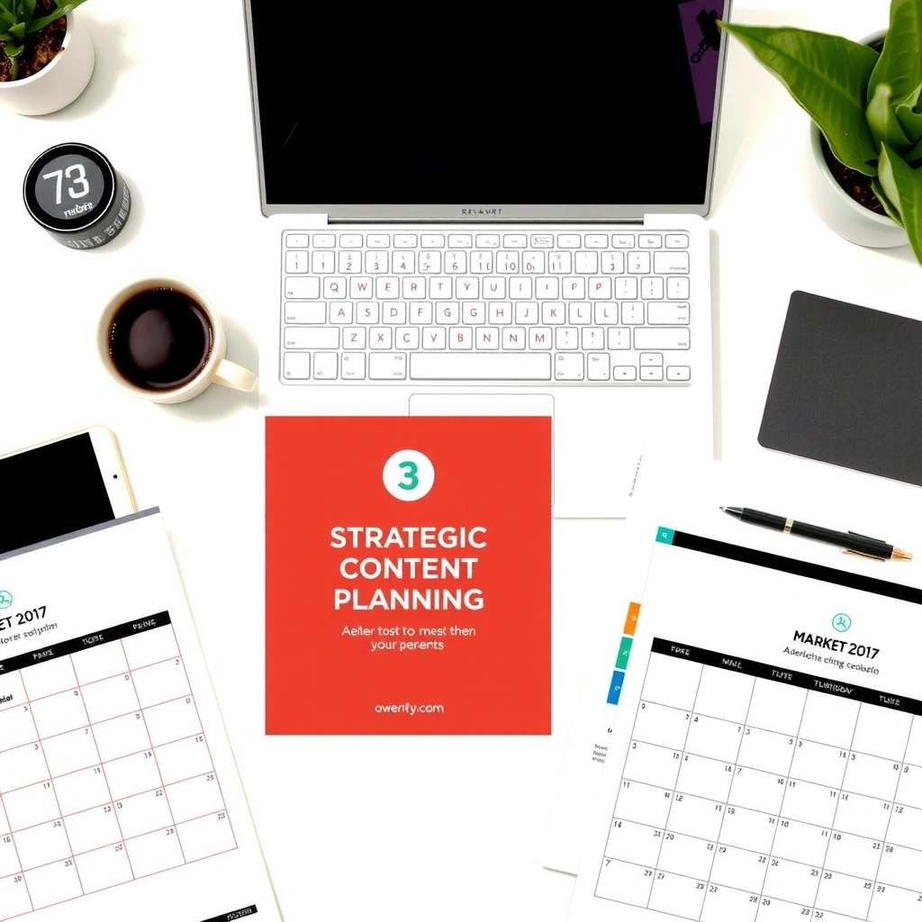 Content strategy planning documents and research materials
